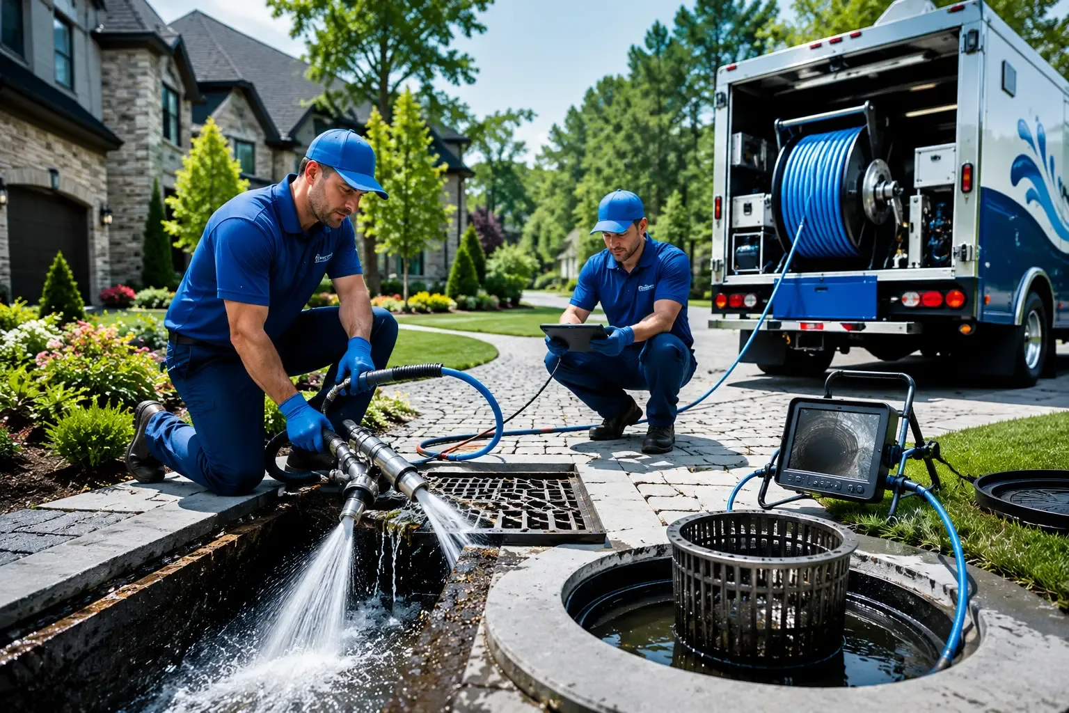 Local outdoor drain cleaning professionals in Inman, KS