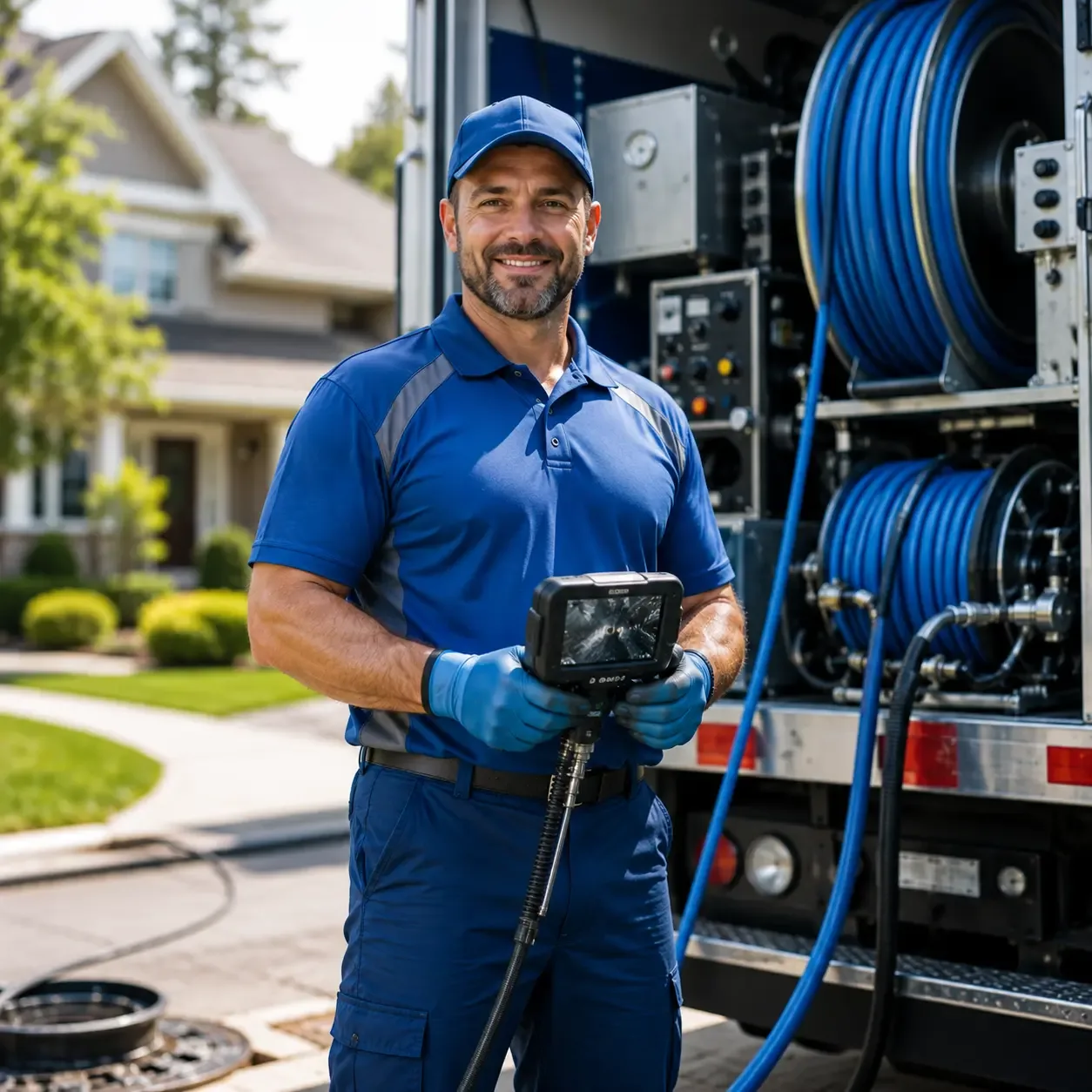 Local outdoor drain cleaning specialists in Inman, KS